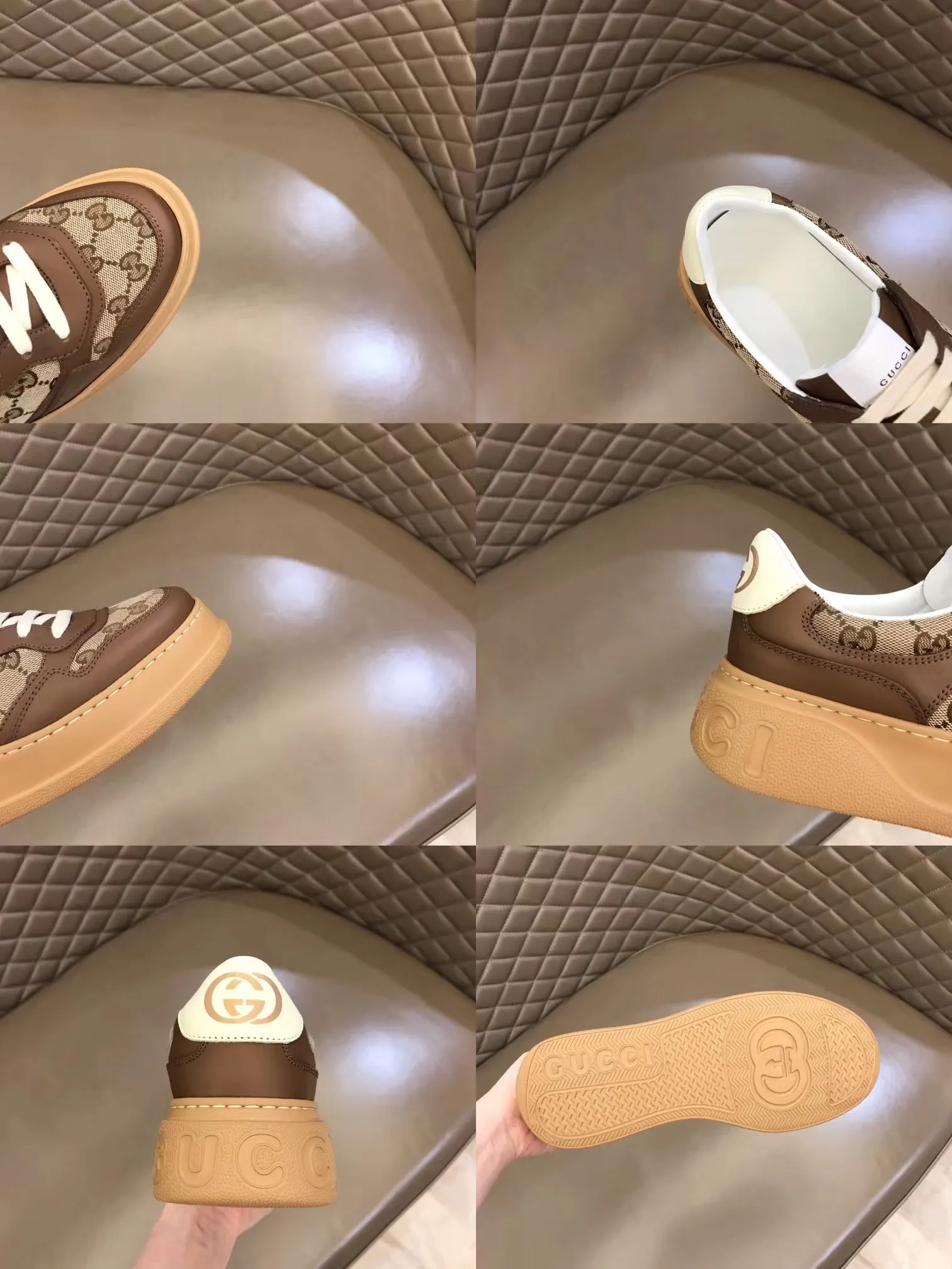 P380 new men's shoes GUCCI [Lightning] latest shoes are shipped. Original quality, fashionable, made of special materials, sheepskin lining, brand new packaging. The foot feels super comfortable and the workmanship is impeccable38-45